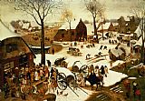 Pieter the Elder Bruegel Census at Bethlehem
