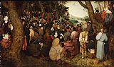 Pieter the Elder Bruegel The Sermon of Saint John The Baptist