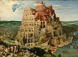 Tower Prints - The Tower of Babel by Pieter the Elder Bruegel