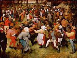 Pieter the Elder Bruegel The Wedding Dance