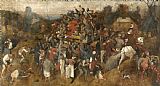 Martin Prints - The Wine Of Saint Martins Day by Pieter the Elder Bruegel