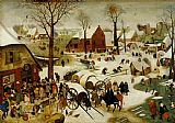 Pieter the Younger Brueghel The Census at Bethlehem