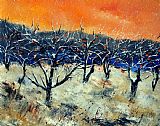 Pol Ledent Appletrees In Winter