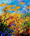 Pol Ledent Blue cornflowers 450408