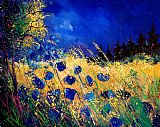 Pol Ledent Blue Poppies 459070