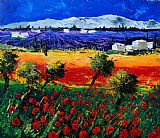 Pol Ledent Poppies in Provence