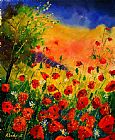 Pol Ledent Red Poppies 45