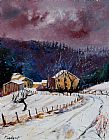 Pol Ledent Snow In Sechery