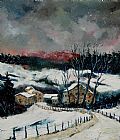 Pol Ledent Snow in Sechery Redu