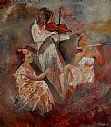 Pol Ledent Three musicians