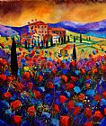 Pol Ledent Tuscany poppies