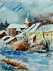 Pol Ledent Watercolor Chassepierre