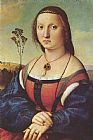 Raphael Portrait of Maddalena Doni painting