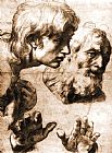 Raphael Studies for The Transfiguration painting