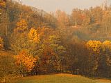 Raymond Gehman Morning View of Autumn Colors in The Jefferson National Forest