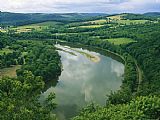Raymond Gehman Elevated View Along The Susquehanna River And Surrounding Landscape