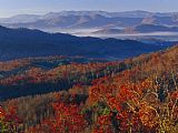 Raymond Gehman Fog Lying in Mountain Valleys in The Early Morning in Autumn