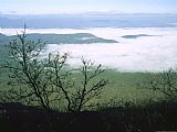 Raymond Gehman Morning Fog Blankets Thunder Ridge in Jefferson National Forest