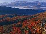 Raymond Gehman Sunrise View From Meadow Creek Lookout And Ridges of Bald Mountains