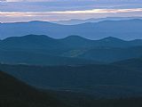 Raymond Gehman Twilight View of The Blue Ridge Mountains