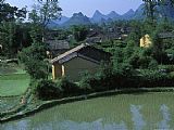 Raymond Gehman Yangdi Valley Farm Fields Guilin Guangxi China