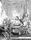 Rembrandt Rembrandt Etching Supper At Emmaus