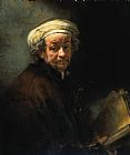 Rembrandt Self Portrait As The Apostle St Paul painting