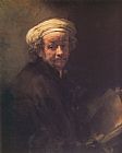 (selfportrait) Paintings - Selfportrait As The Apostle Paul by Rembrandt