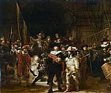Rembrandt The Nightwatch painting