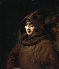 Rembrandt Titus Van Rijn in a Monk's Habit painting