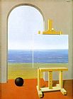 rene magritte The Human Condition 1935