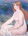Blonde Bather II by Renoir