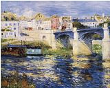 Renoir Bridge Over River