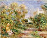 Renoir Woman in a Landscape