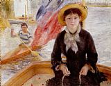 Renoir Woman in Boat with Canoeist