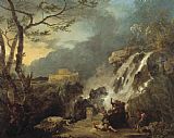 Atalanta And Meleager Paintings and Prints - Meleager And Atalanta by Richard Wilson