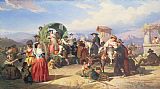 Robert Alexander Hillingford Peasants of the Campagna