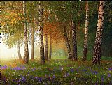 Newburyport Meadows Prints - Birch Meadow by Robert Foster