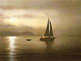 Sail Prints - Brass Sail by Robert Foster
