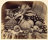 Roger Fenton  Still Life with Fruit And Decanter