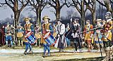 Ron Embleton Charles I's Last Walk painting