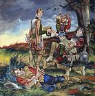 Ron Embleton Sir Philip Sidney at The Battle of Zutphen