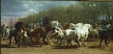 Rosa Bonheur The Horse Fair painting
