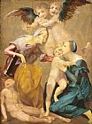 Rosso Fiorentino  Allegory of Salvation with The Virgin And Christ Child, St. Elizabeth, The Young St. John The Baptis...