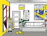 Roy Lichtenstein Artistss Studio No.1