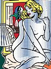 Roy Lichtenstein Blue Nude 1995