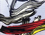 Roy Lichtenstein Brushstroke