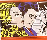 Roy Lichtenstein In The Car 1963