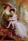 Rubens Helene Fourment and her son Frans