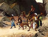 Tiger Prints - The Return From The Tiger Hunt by Rudolf Ernst